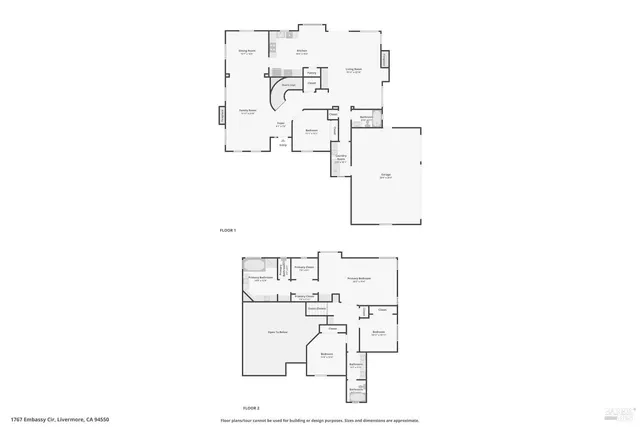 $1,725,000 | 1767 Embassy Circle, Livermore, CA 94550