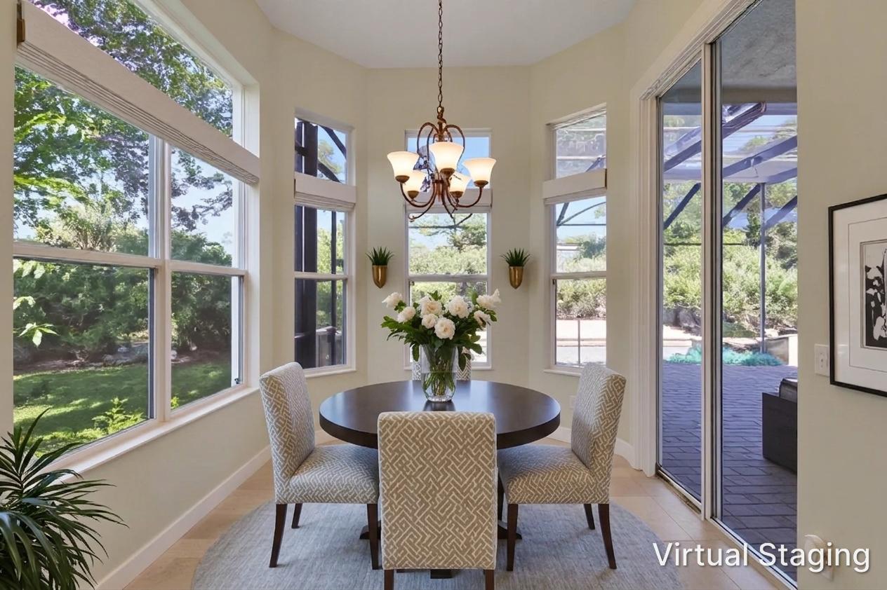 8605 Tompson Point Road Port St. Lucie, FL 34986 - Photo 30 of 90 Breakfast Room w/ Virtual Staging