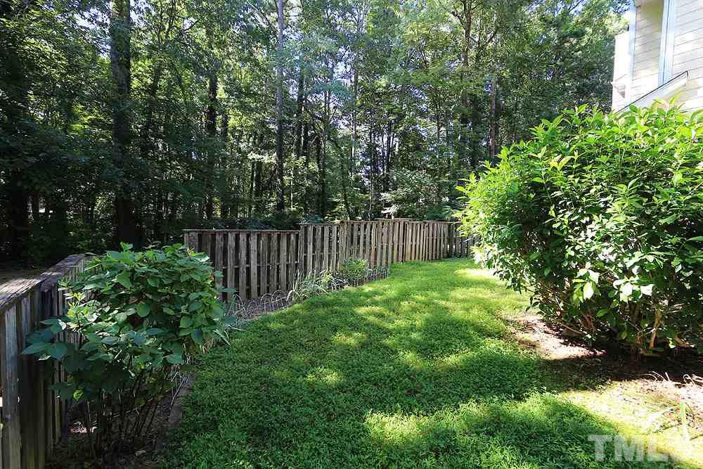 1506 Edgeside Court Raleigh, NC 27609 - Photo 18 of 23 Fenced in backyard
