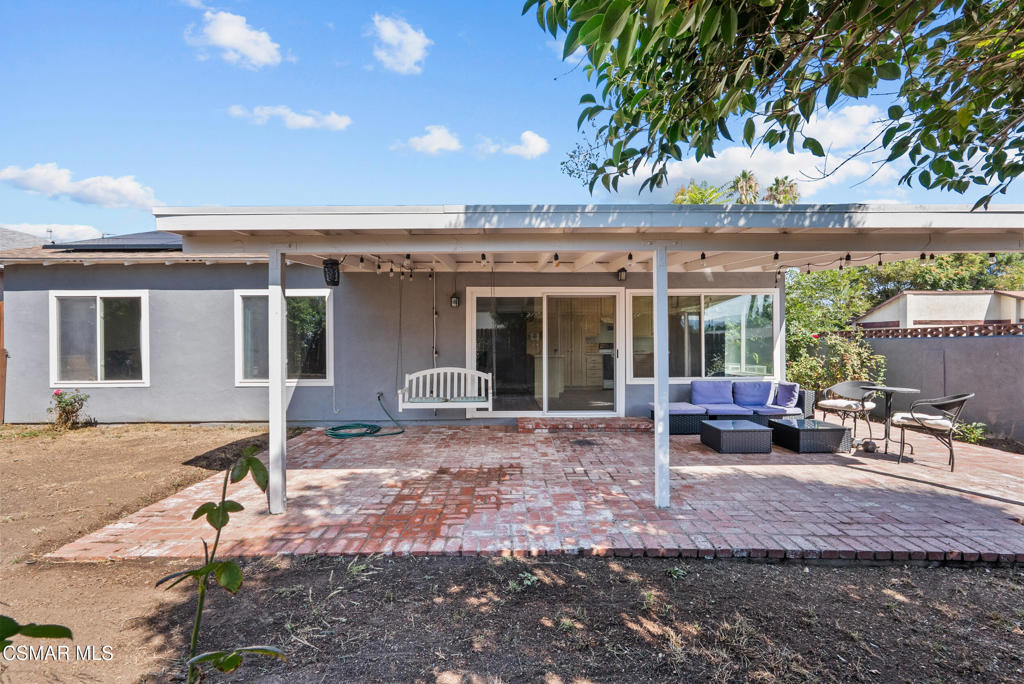 3998 Celia Court Simi Valley, CA 93063 - Photo 18 of 44 a view of a house with backyard porch and sitting area
