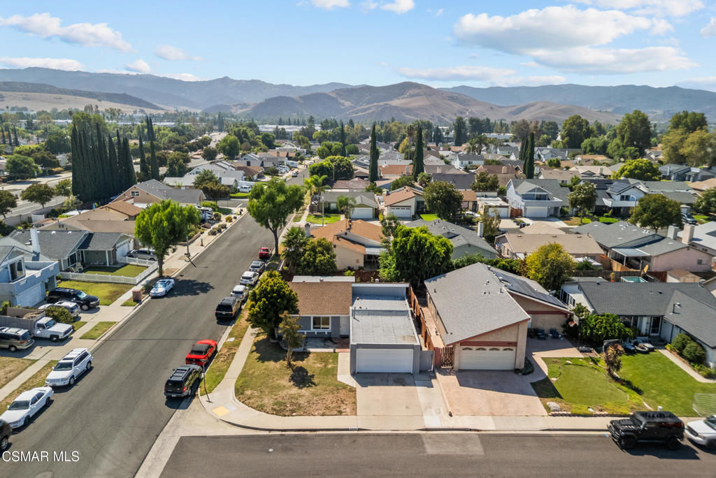 3998 Celia Court Simi Valley, CA 93063 - Photo 7 of 44 an aerial view of residential houses with outdoor space