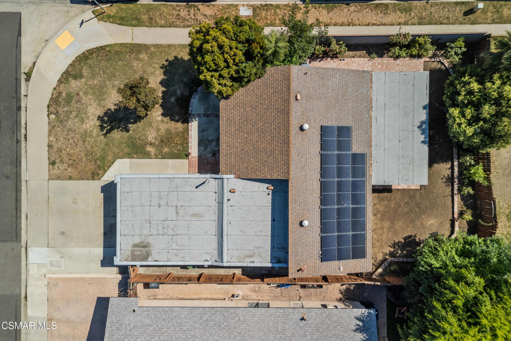 3998 Celia Court Simi Valley, CA 93063 - Photo 8 of 44 aerial view of a house with a yard
