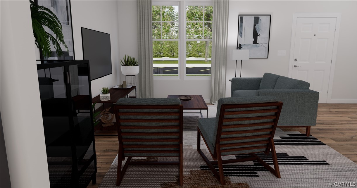 12208 Lightning Bug Loop Midlothian, VA 23112 - Photo 6 of 36 a view of a livingroom with furniture and a window