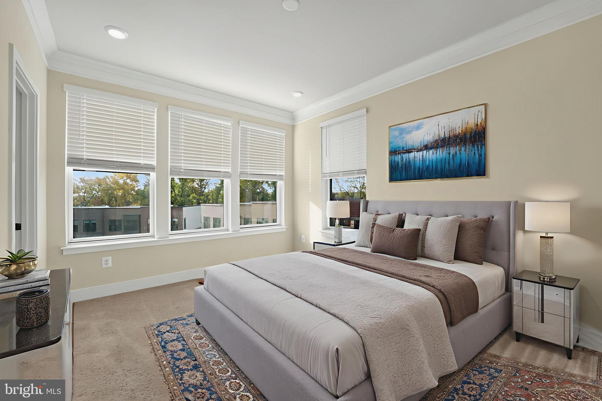 1511 Roland Heights Avenue Baltimore, MD 21211 - Photo 30 of 42 a bedroom with a bed and a couch