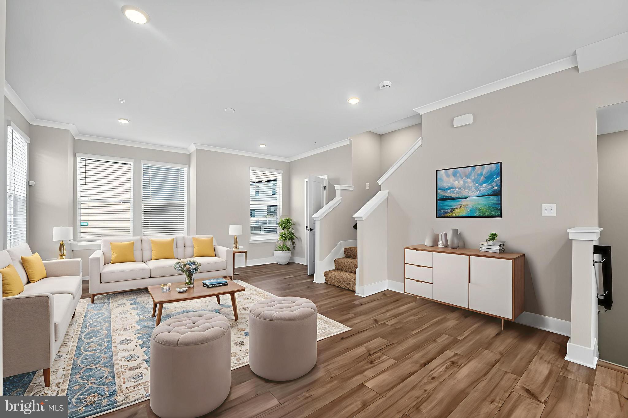 1511 Roland Heights Avenue Baltimore, MD 21211 - Photo 6 of 42 a living room with furniture and wooden floor