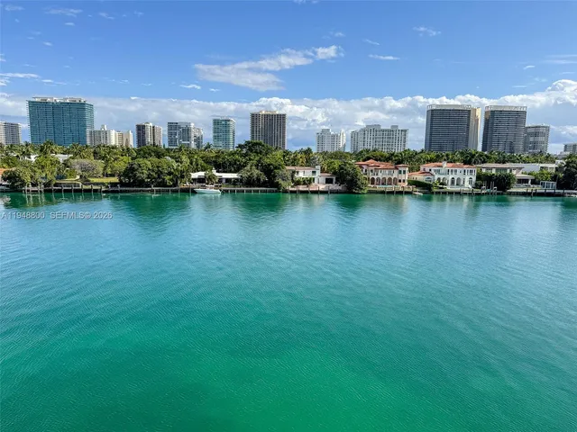 a view of a ocean with boats and boats