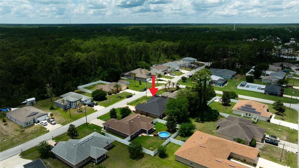 11 Riddle Drive Palm Coast, FL 32164 - Photo 31 of 33 an aerial view of residential houses with outdoor space and trees