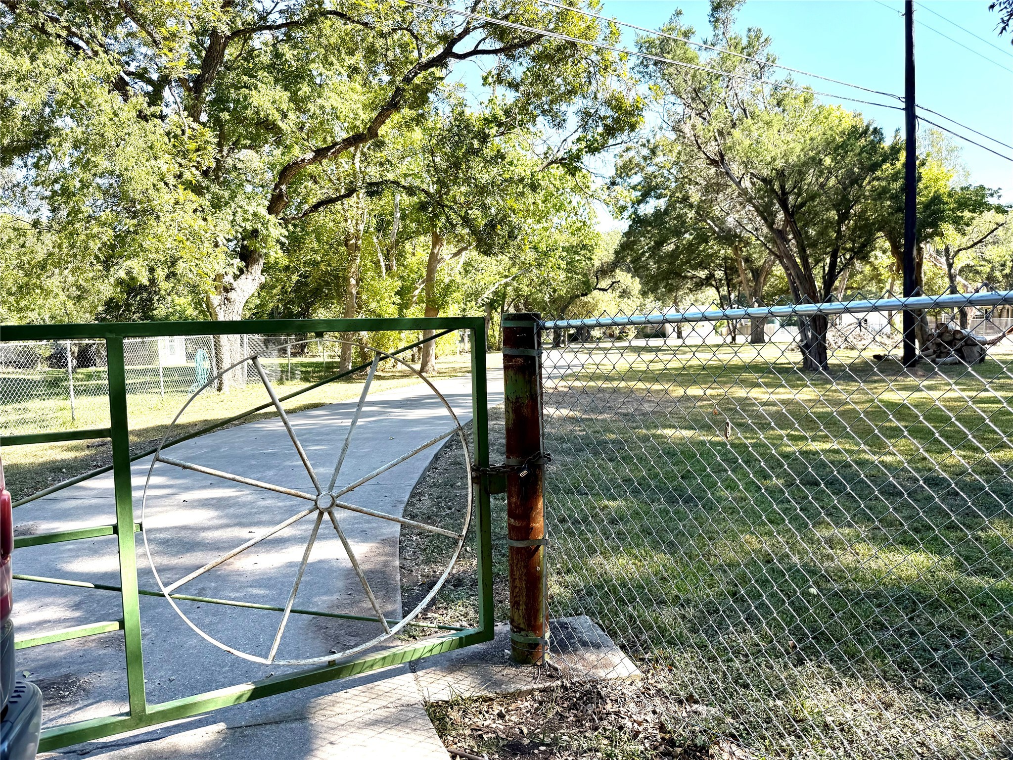 9030 River Road New Braunfels, TX 78132 - Photo 4 of 25 a view of yard with green space