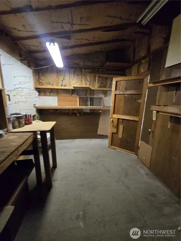 a view of a room with chairs