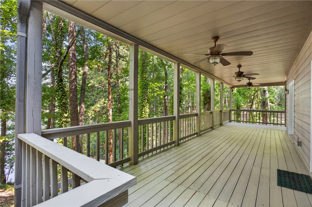 12 Lookout Lane Salem, SC 29676 - Photo 39 of 47 38' x 17' Lower covered deck