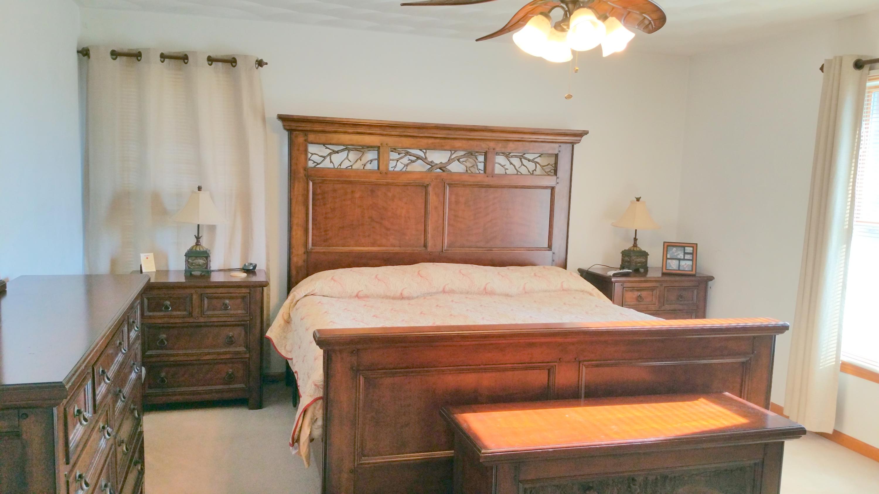 1354 Archway Road Blue Ridge, VA 24064 - Photo 7 of 22 a bedroom with a bed and a window