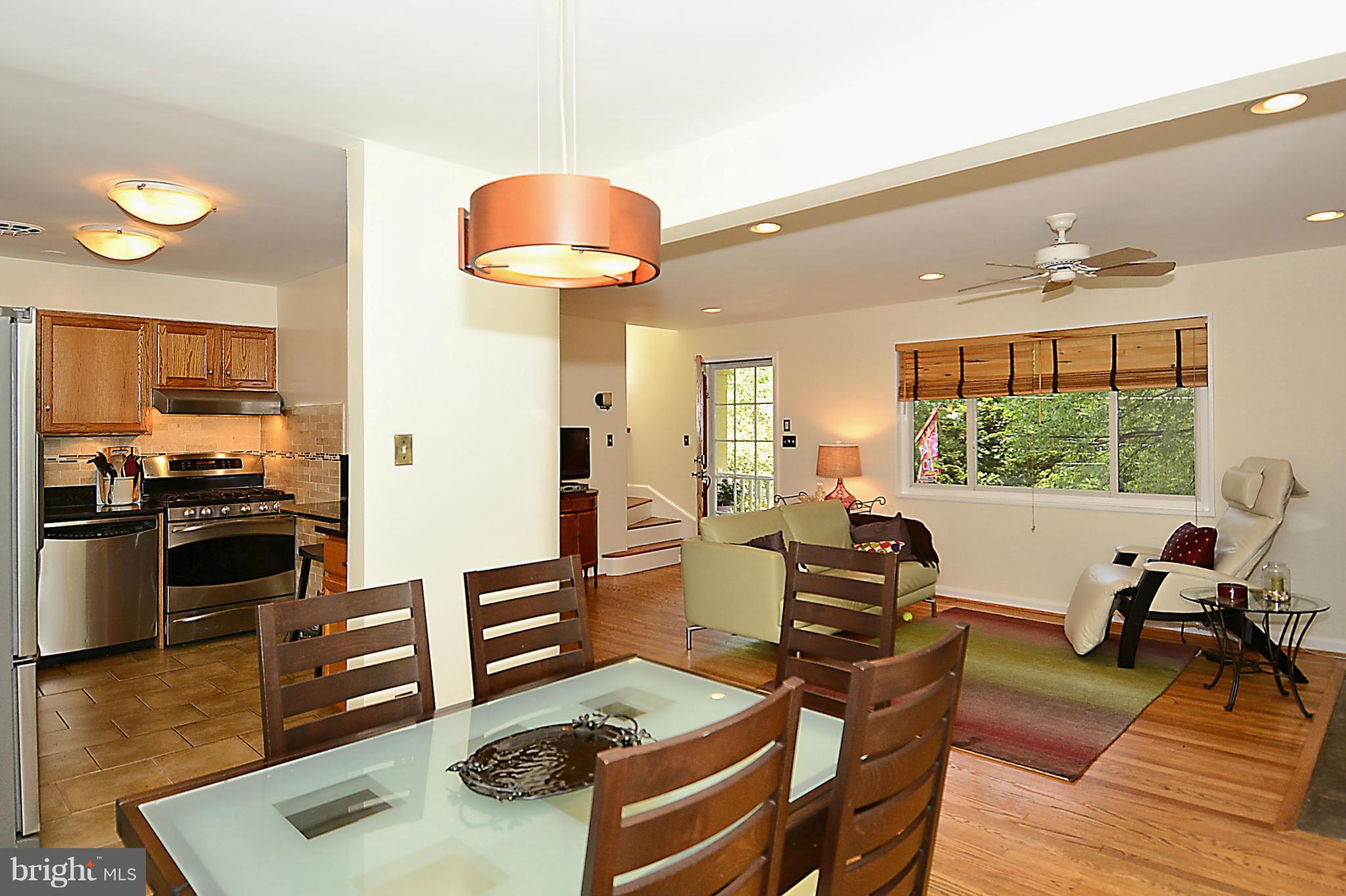 15 Park Valley Road Silver Spring, MD 20910 - Photo 12 of 30 a living room with furniture and a wooden floor
