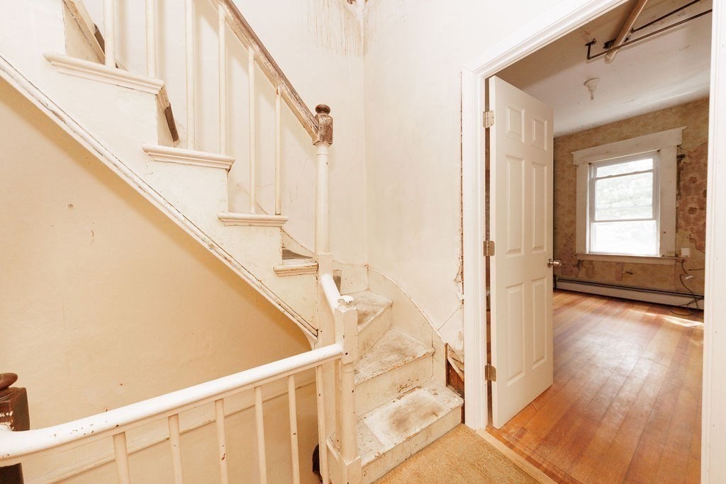 33 Russell Street Boston, MA 02129 - Photo 8 of 27 a view of front door with stairs