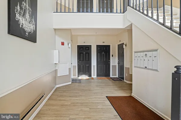 a front view of residential houses