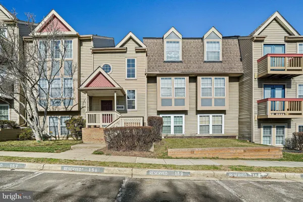 a front view of a building