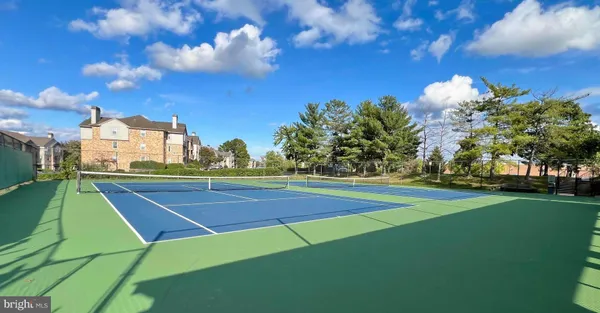 a view of a basketball court