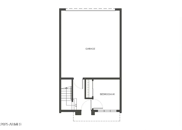 a view of a livingroom with wooden floor and a large window