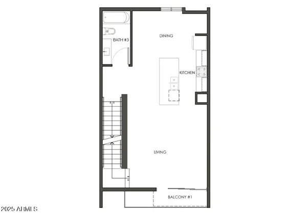 a front view of a building with street