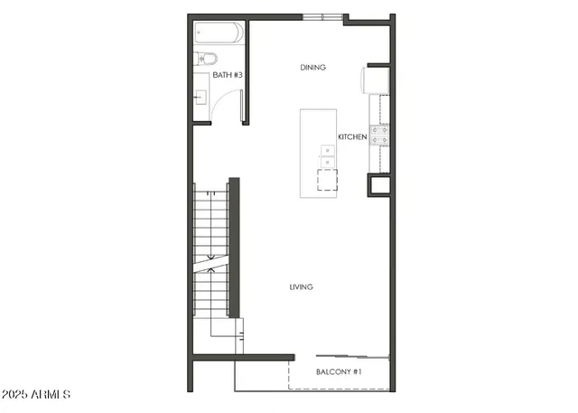 a front view of a building with street