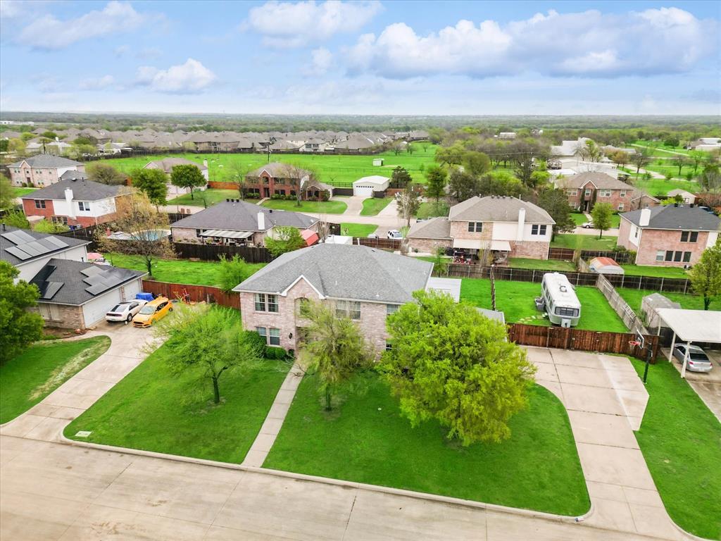 1016 Ridgetop Drive Justin, TX 76247 - Photo 38 of 40 Aerial perspective of suburban area