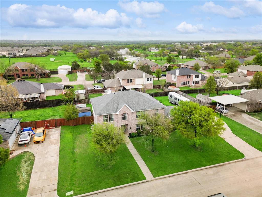 1016 Ridgetop Drive Justin, TX 76247 - Photo 39 of 40 Aerial view of residential area