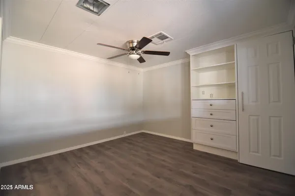 wooden floor in an empty room