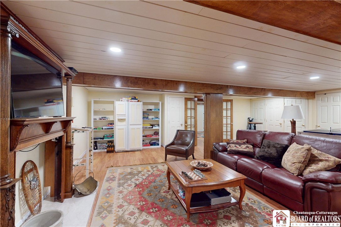 2545 A And B Parsonage Road, Unit A Findley Lake, NY 14736 - Photo 35 of 46 Main Lodge rec room in basement