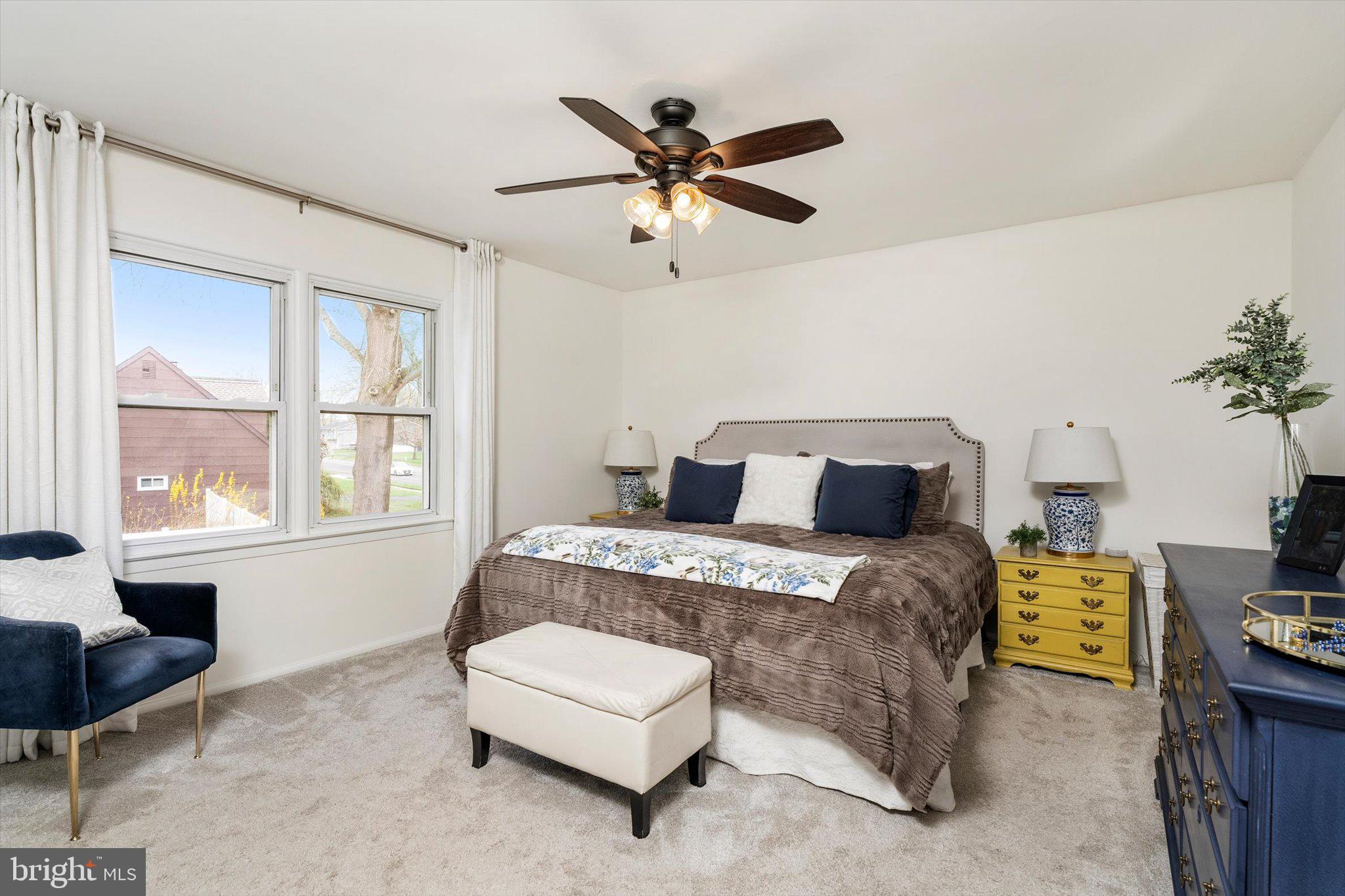 22 Hoffman Drive Hamilton, NJ 08690 - Photo 22 of 34 a bedroom with a bed and a window
