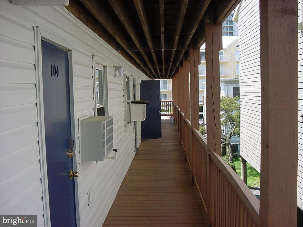 11 91st Street, Unit 102 Ocean City, MD 21842 - Photo 18 of 43 a view of a balcony