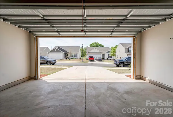 a view of parking garage