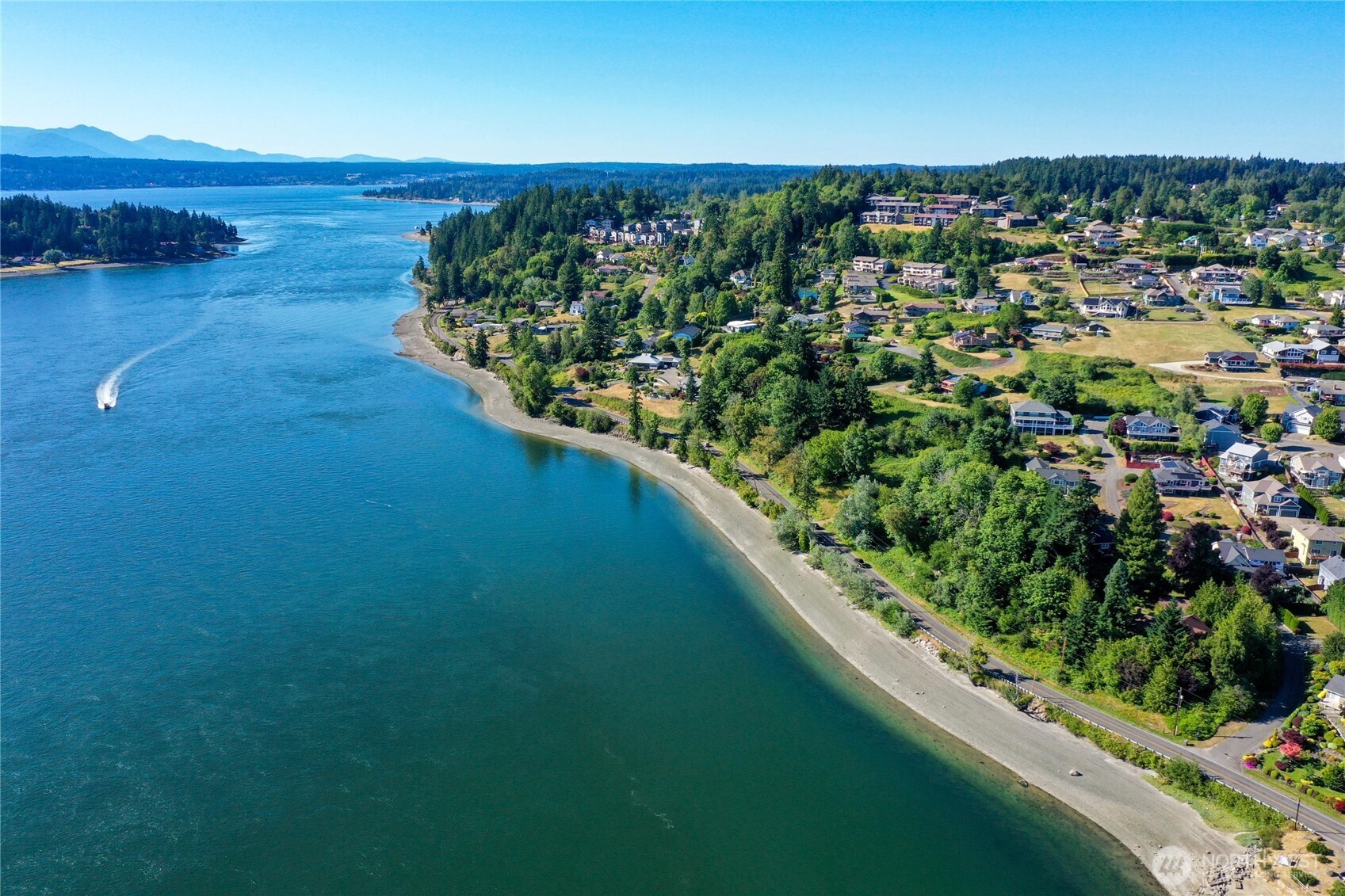 -xxx Tracyton Beach Road Northwest Bremerton, WA 98310 - Photo 23 of 26 an aerial view of a houses with a yard
