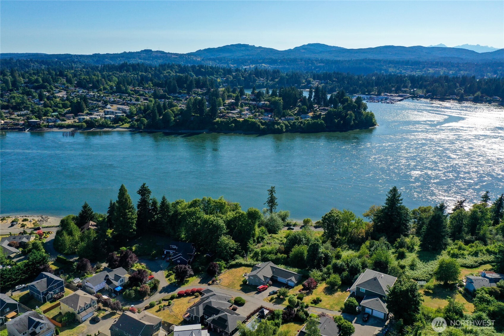 -xxx Tracyton Beach Road Northwest Bremerton, WA 98310 - Photo 25 of 26 a view of a large body of water and mountain view