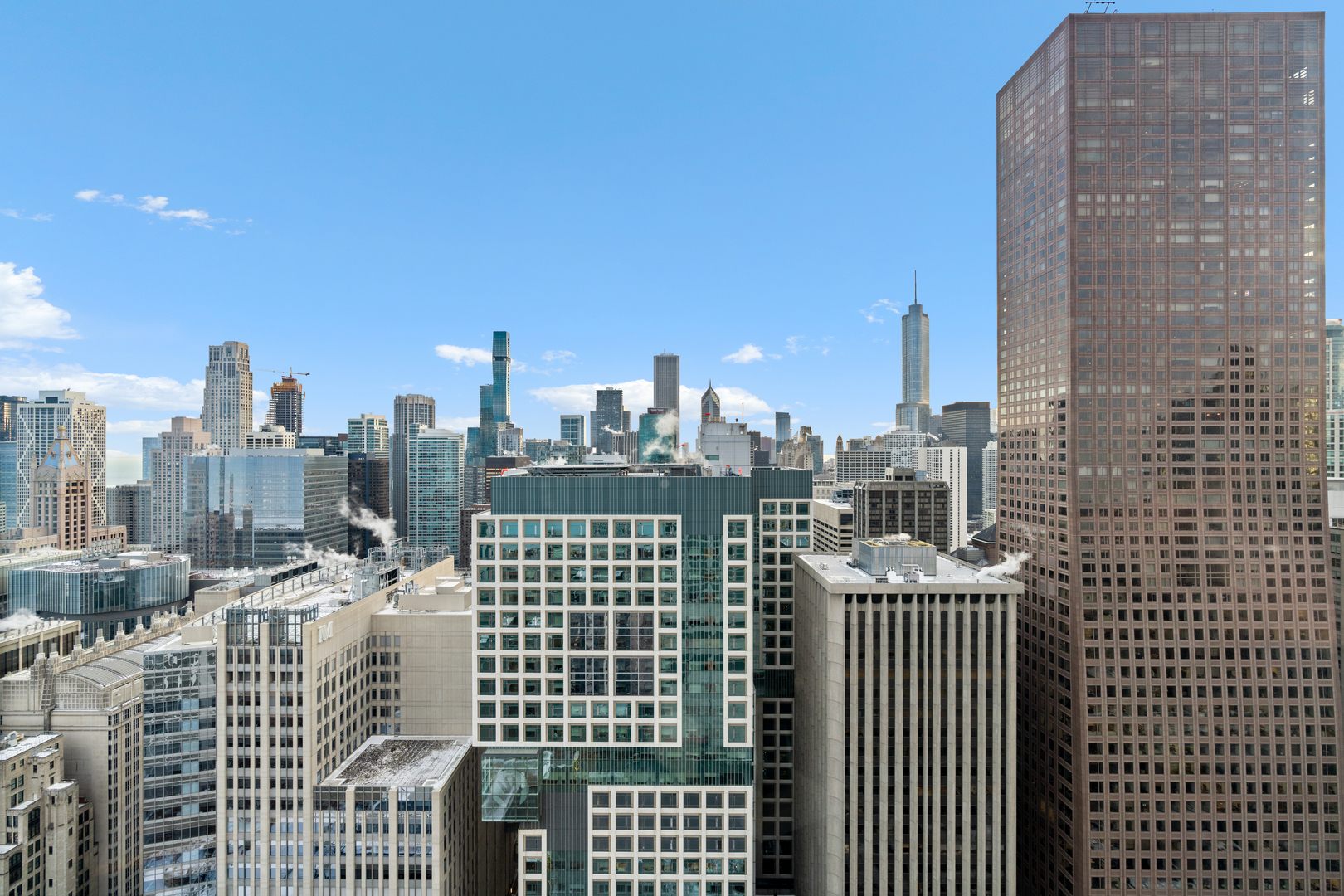 180 East Pearson Street, Unit 3304 Chicago, IL 60611 - Photo 15 of 17 a view of a city with tall buildings