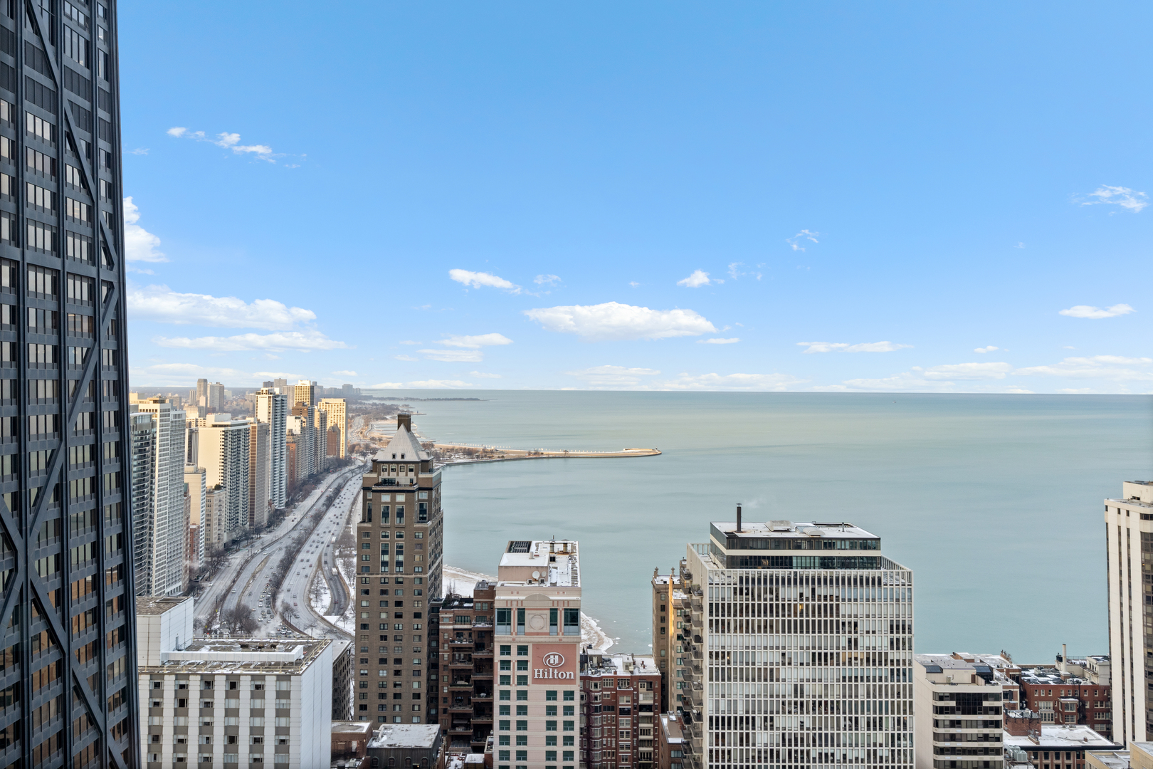 180 East Pearson Street, Unit 3304 Chicago, IL 60611 - Photo 17 of 17 a view of ocean with a multi story building