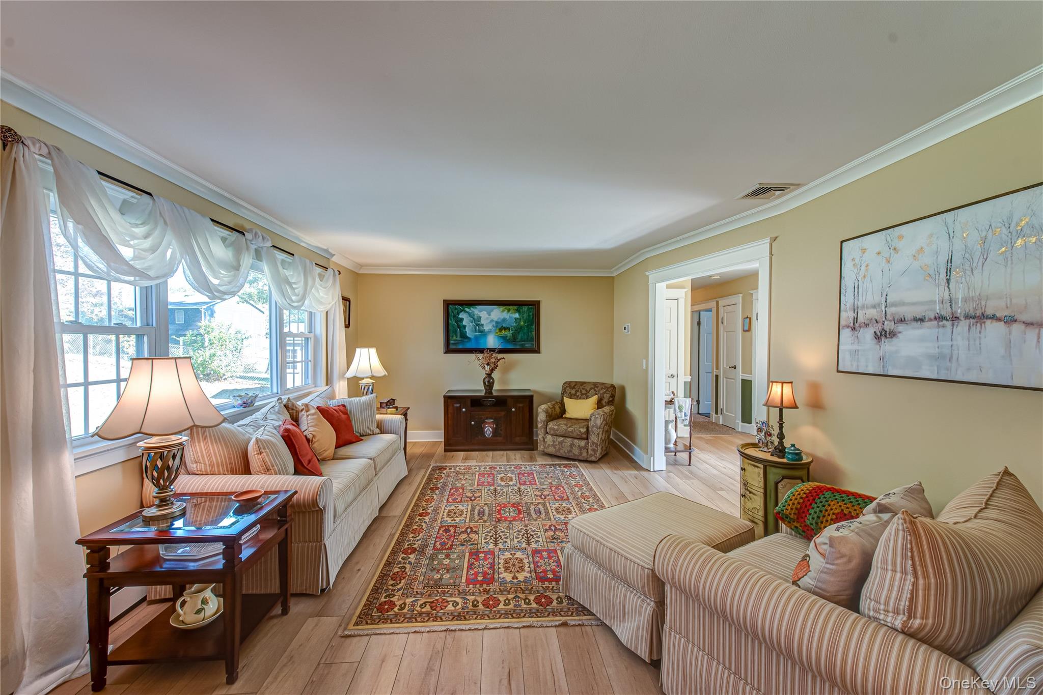 3 Walnut Road Rocky Point, NY 11778 - Photo 11 of 46 a living room with furniture and a large window