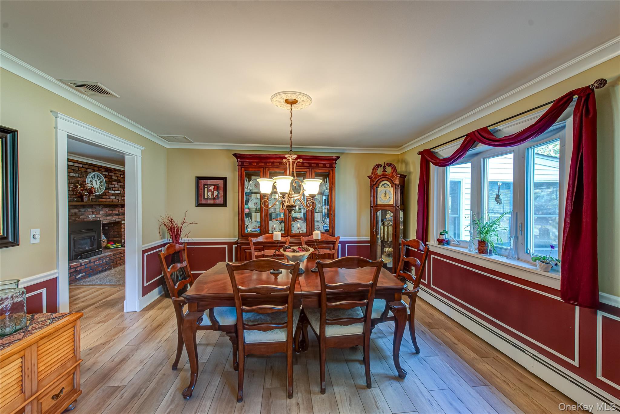 3 Walnut Road Rocky Point, NY 11778 - Photo 16 of 46 a view of a dining room with furniture window and wooden floor