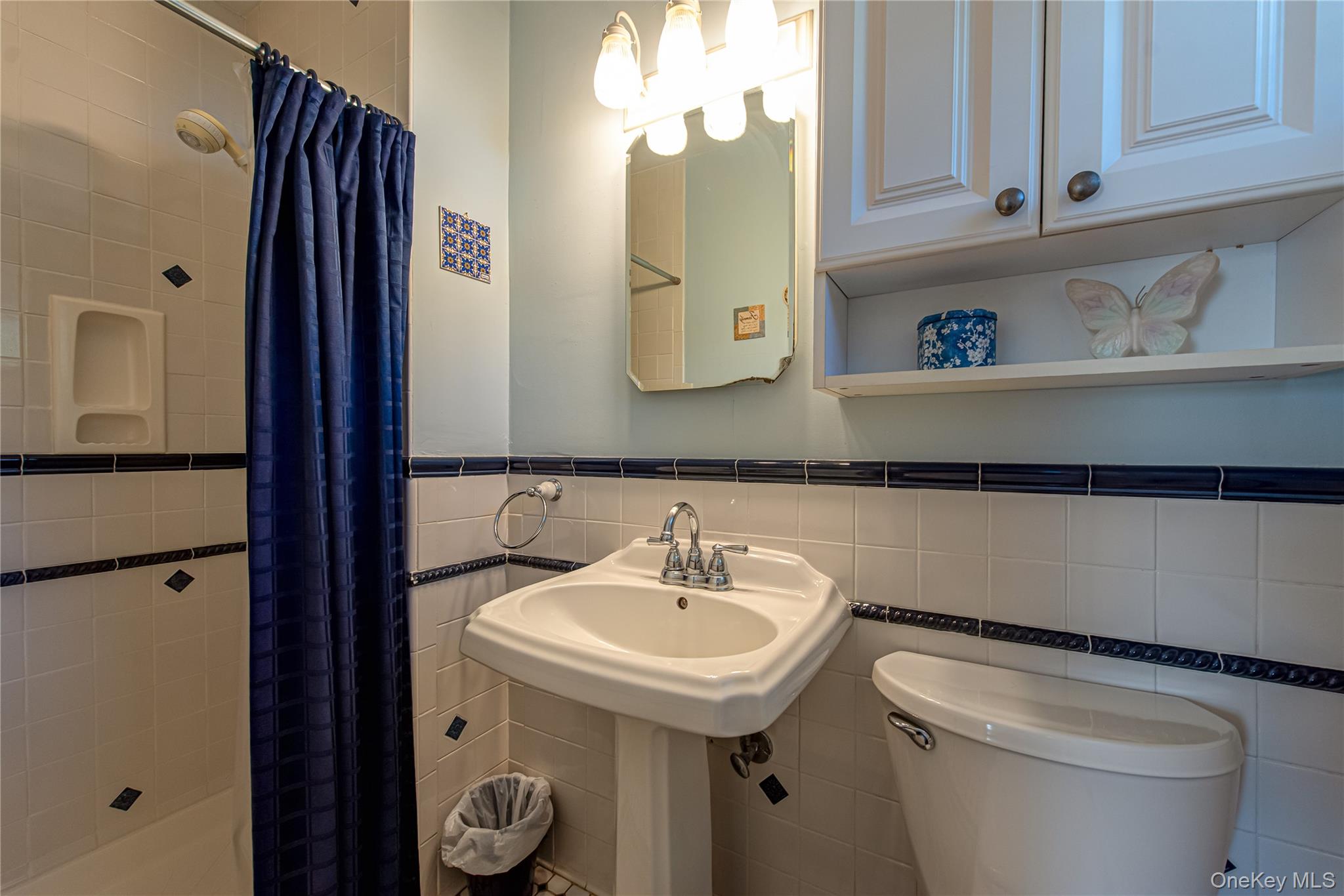 3 Walnut Road Rocky Point, NY 11778 - Photo 27 of 46 a bathroom with a sink a toilet and mirror