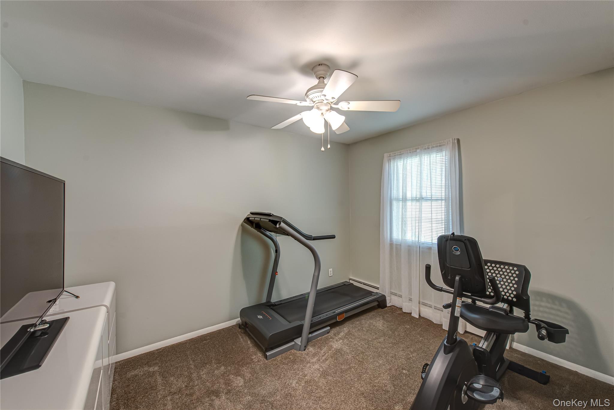 3 Walnut Road Rocky Point, NY 11778 - Photo 31 of 46 a room with gym equipment and windows