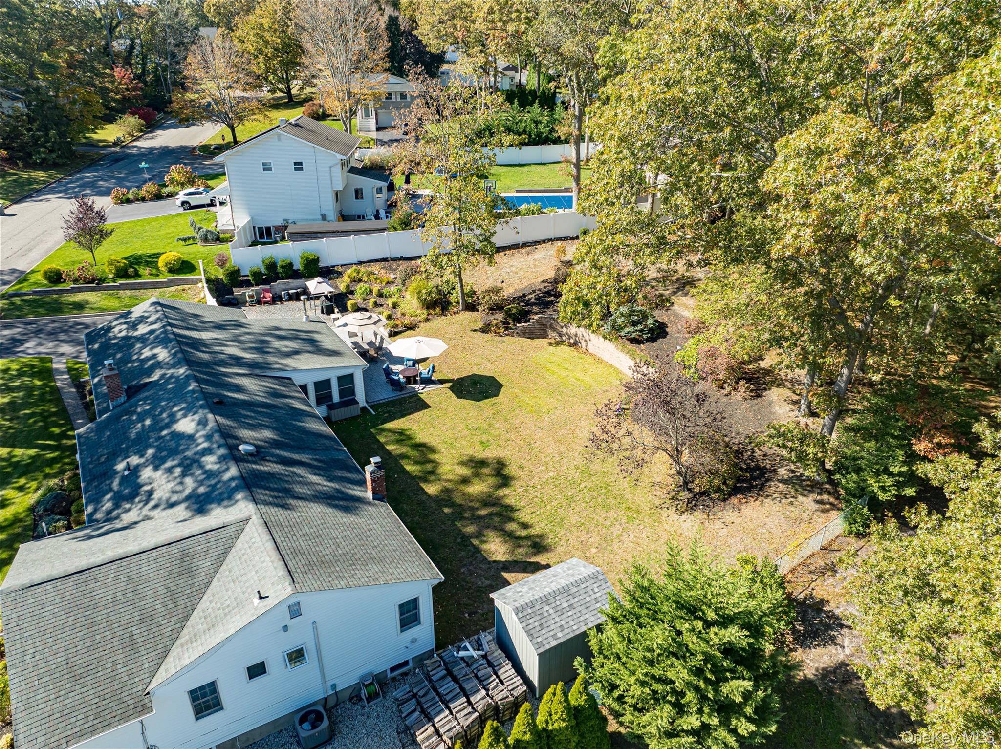 3 Walnut Road Rocky Point, NY 11778 - Photo 43 of 46 an aerial view of residential houses with outdoor space