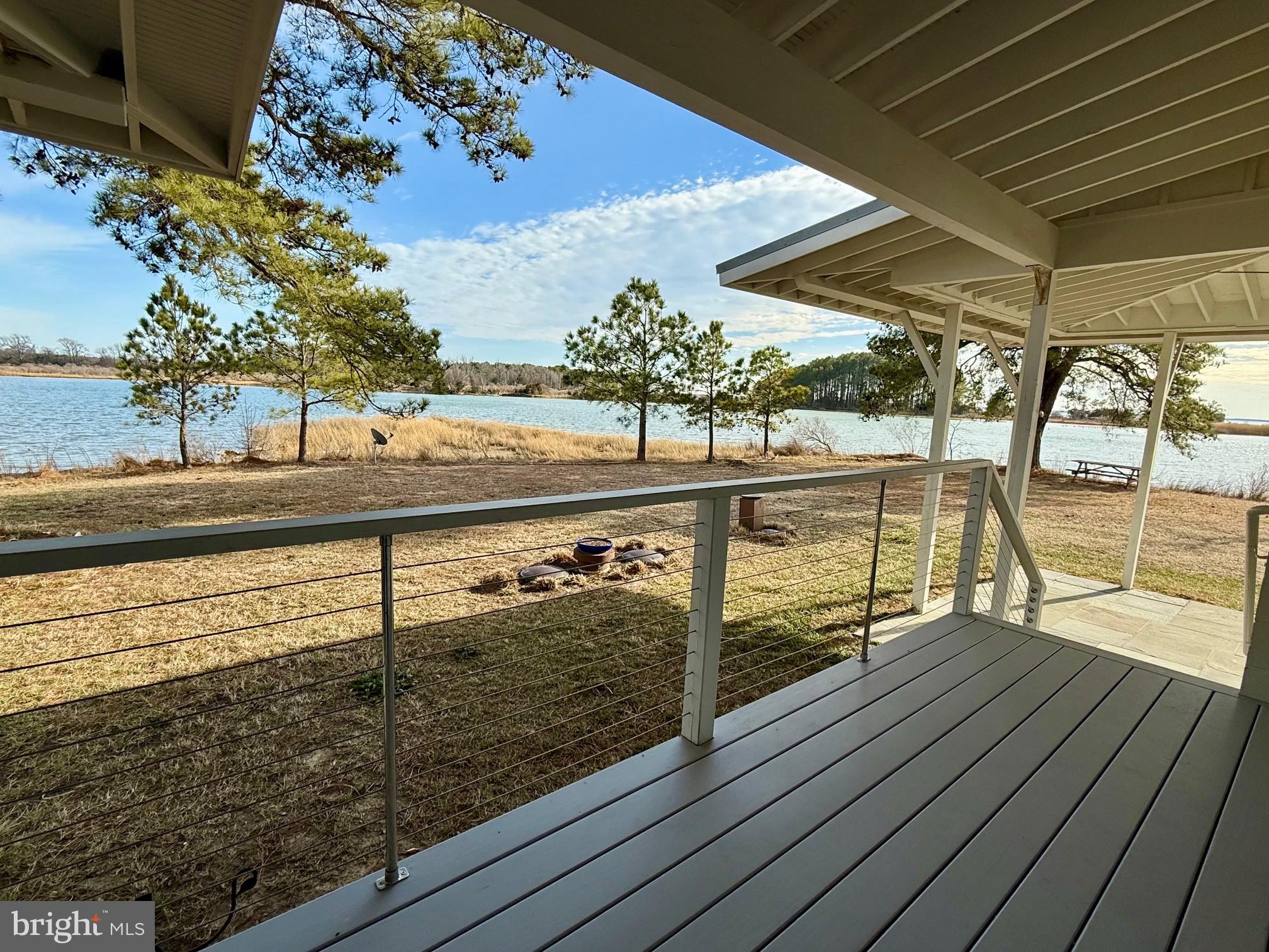 49005 Harry James Road Ridge, MD 20680 - Photo 48 of 71 Covered deck