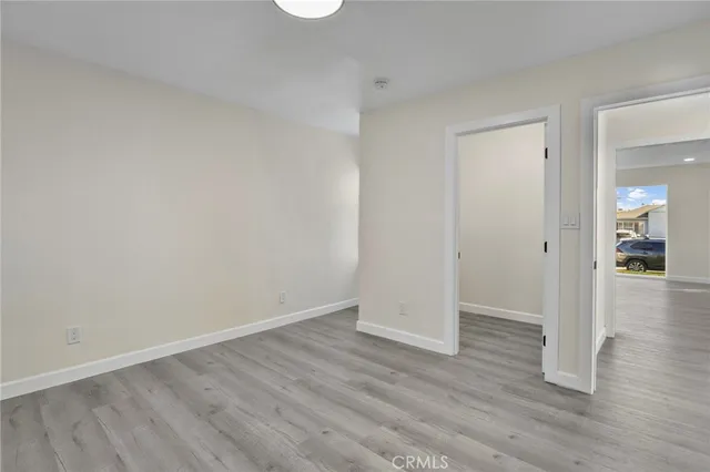 wooden floor in an empty room