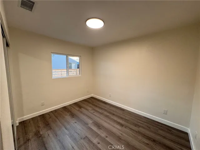 wooden floor in an empty room