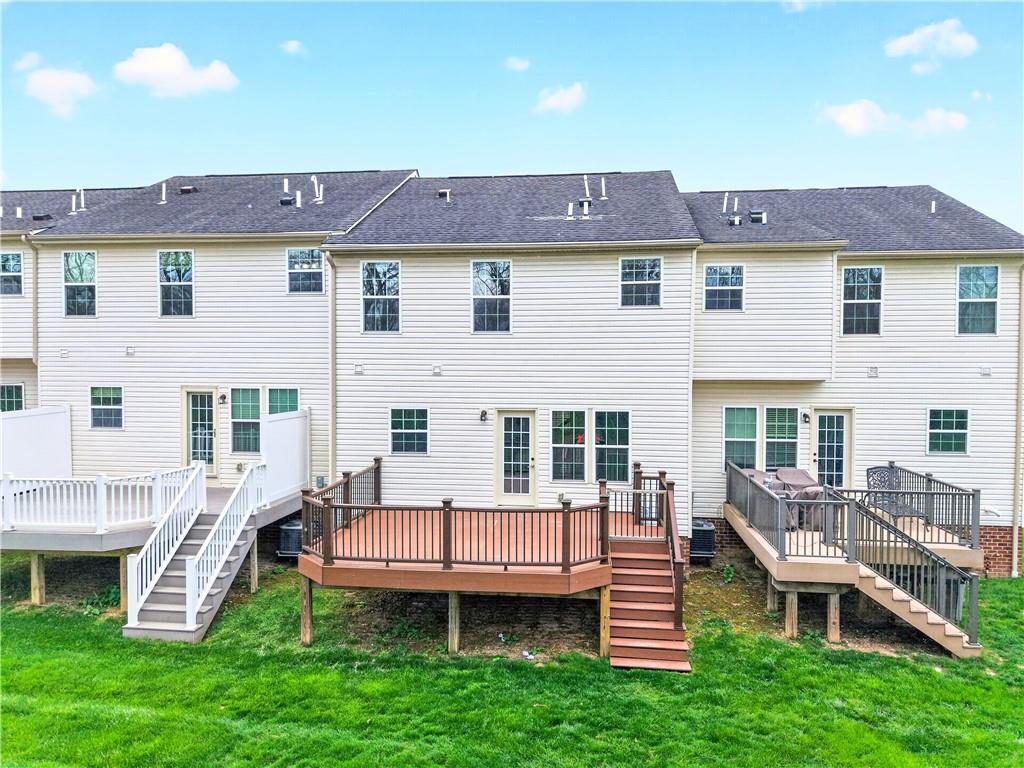 312 Maple Ridge Drive Canonsburg, PA 15317 - Photo 18 of 41 Take the party outside onto the maintenance-free deck...