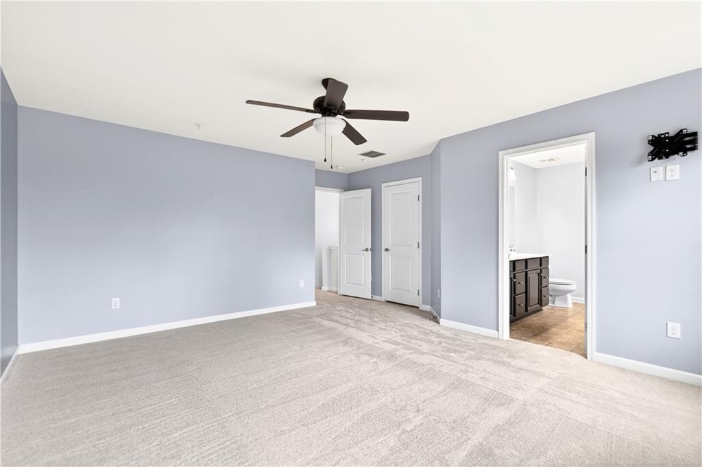 312 Maple Ridge Drive Canonsburg, PA 15317 - Photo 24 of 41 Ceiling fan and again, new carpet up here too...