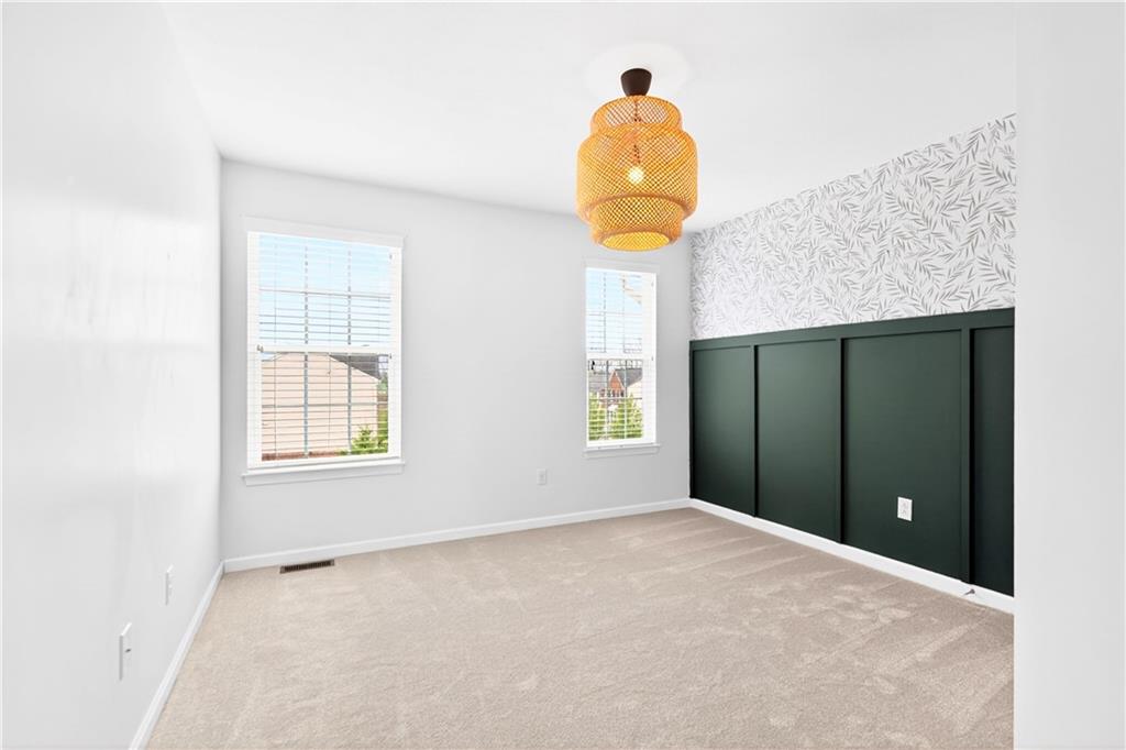 312 Maple Ridge Drive Canonsburg, PA 15317 - Photo 27 of 41 Bedrooms 2 & 3 both have cool accent walls...