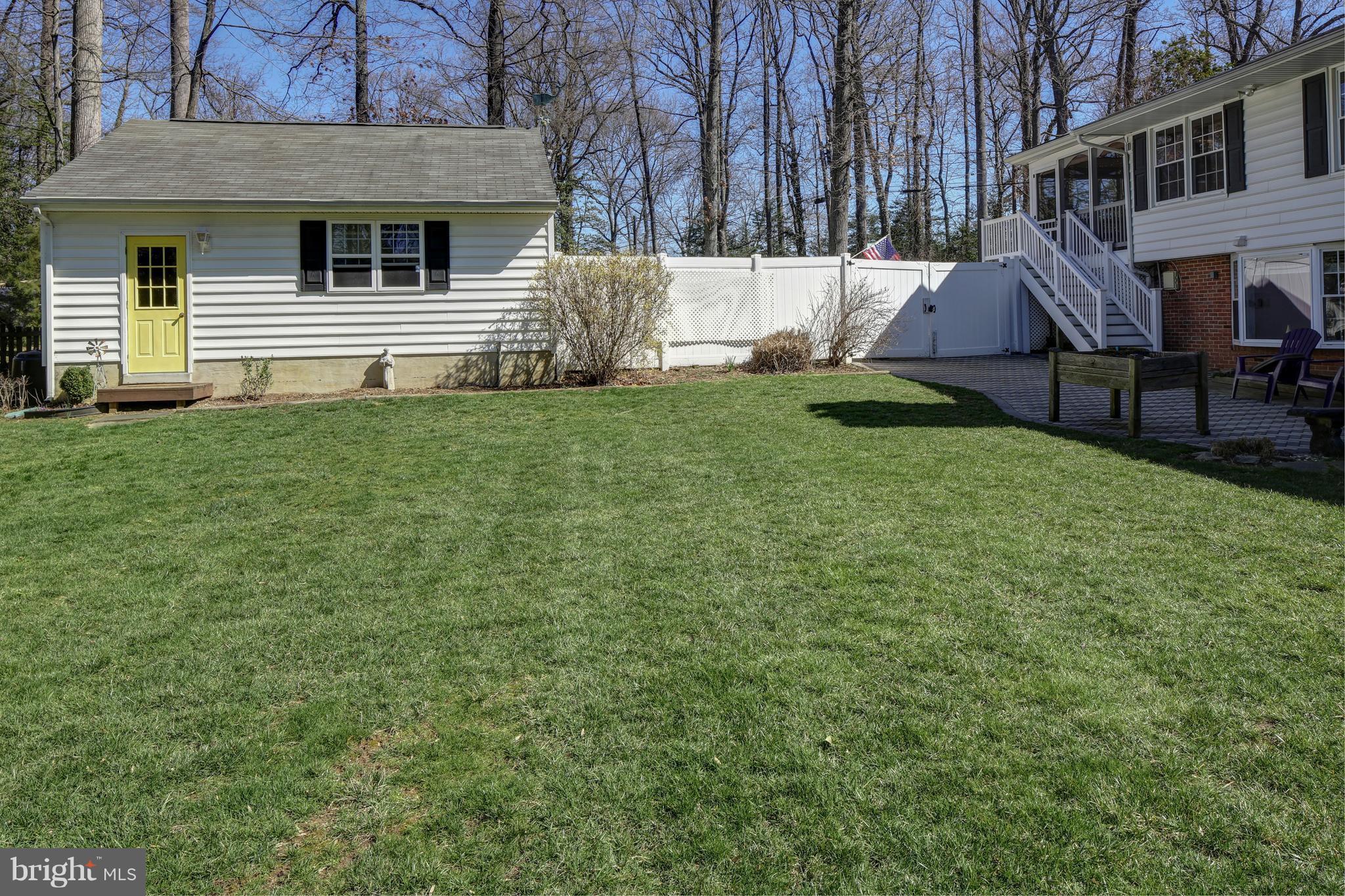 3284 Stepney Street Edgewater, MD 21037 - Photo 23 of 30 Backyard is manicured/hidden oasis