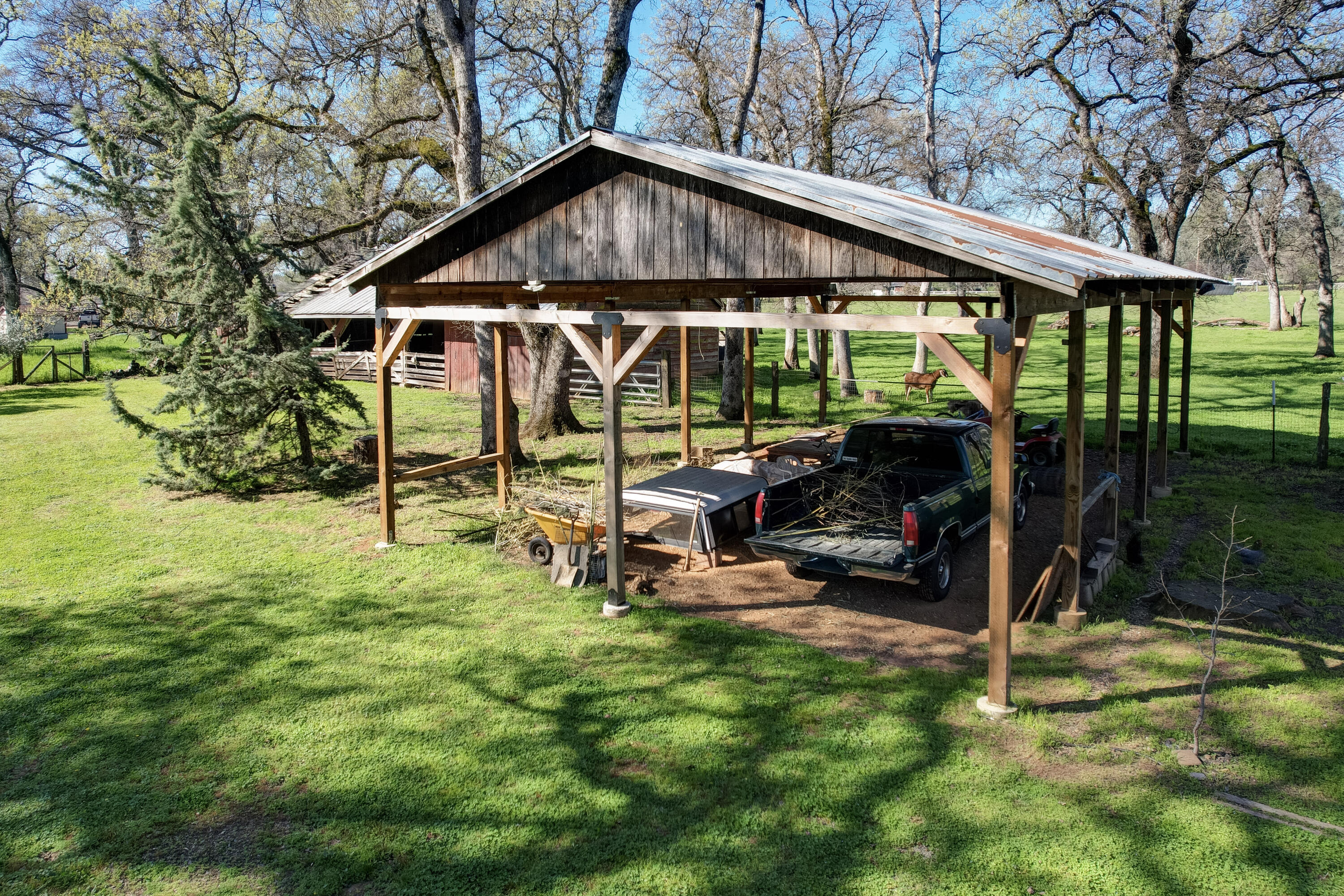 10241 Deschutes Road Palo Cedro, CA 96073 - Photo 47 of 56 Pole Barn