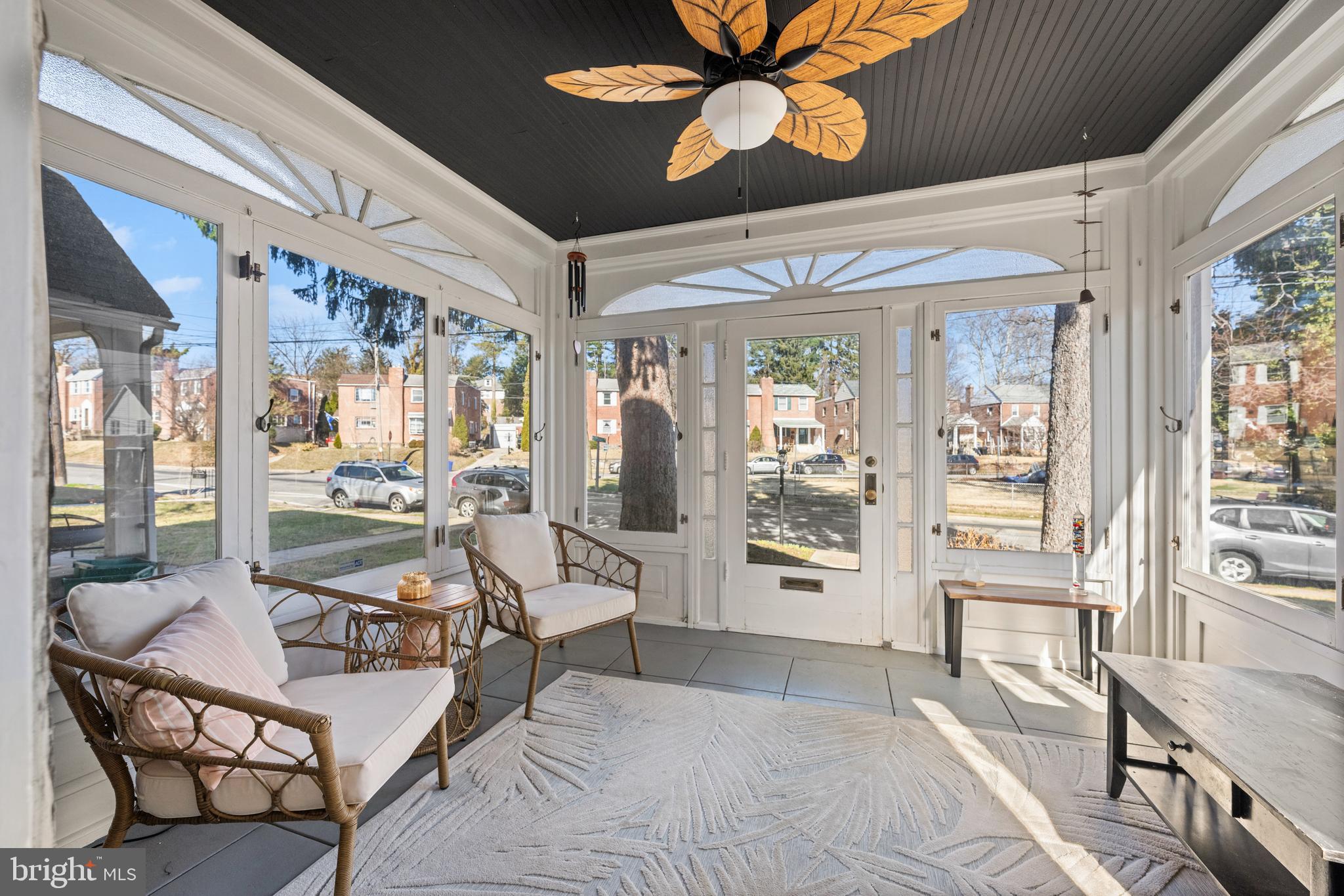 116 Marshall Road Lansdowne, PA 19050 - Photo 4 of 40 a living room with furniture and a large window