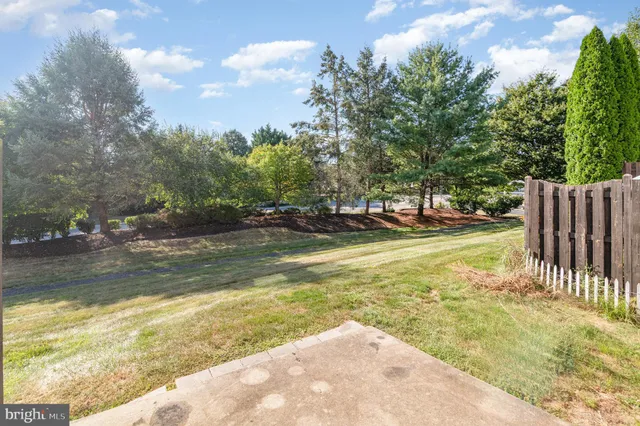 a view of swimming pool with lawn chairs and plants