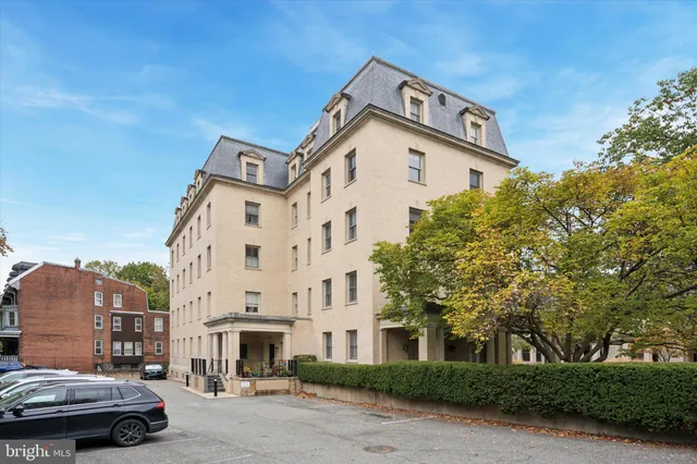 a view of a large building